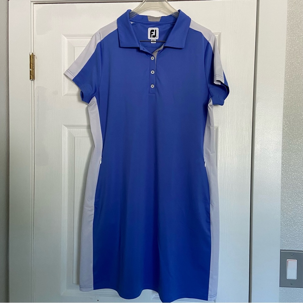 FJ Foot joy Stretch Pique Golf Dress women’s size large great condition